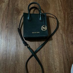 Michael Kors Ememrald green small crossbody bag
